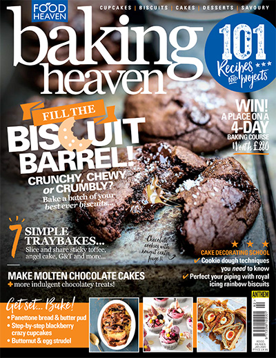 糕点烘焙杂志订阅电子版PDF 英国《Baking Heaven》【2020年汇总10期】