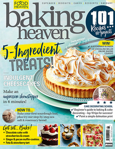 糕点烘焙杂志订阅电子版PDF 英国《Baking Heaven》【2020年汇总10期】