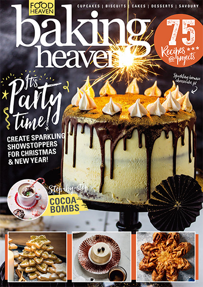 糕点烘焙杂志订阅电子版PDF 英国《Baking Heaven》【2021年汇总13期】