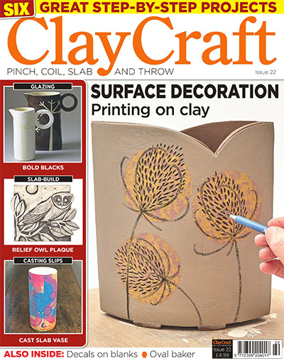 陶艺手作杂志订阅英国《ClayCraft》高清PDF电子版【2018年汇总12期】