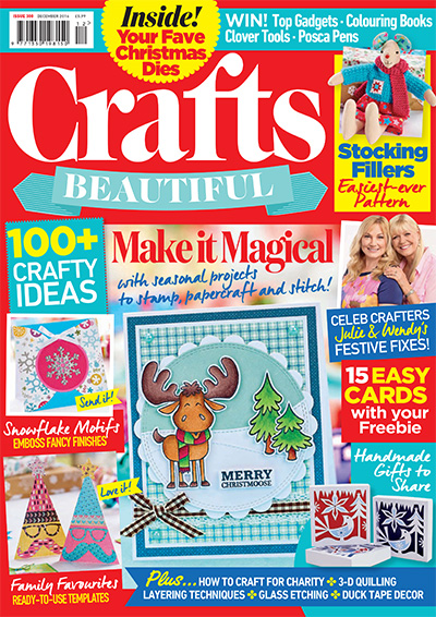 纸艺手工杂志订阅电子版PDF 英国《Crafts Beautiful》【2016年汇总10期】