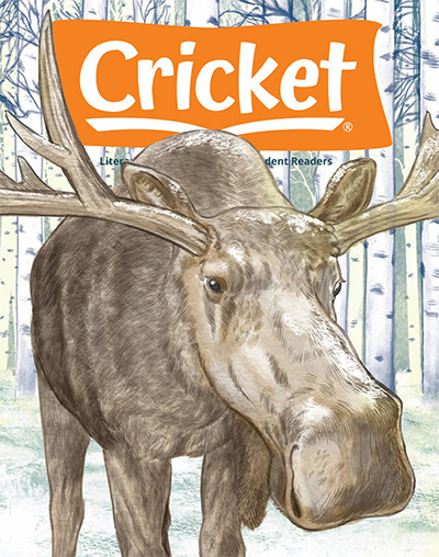 儿童文学插画杂志订阅电子版PDF 美国《Cricket》【2021年汇总9期】