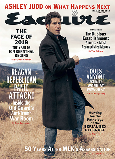 美国时尚先生杂志订阅《Esquire》电子版PDF高清【2018年汇总10期】