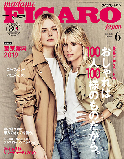 知性女人时尚杂志订阅电子版PDF《FIGARO费加罗》 日本【2019年汇总12期】