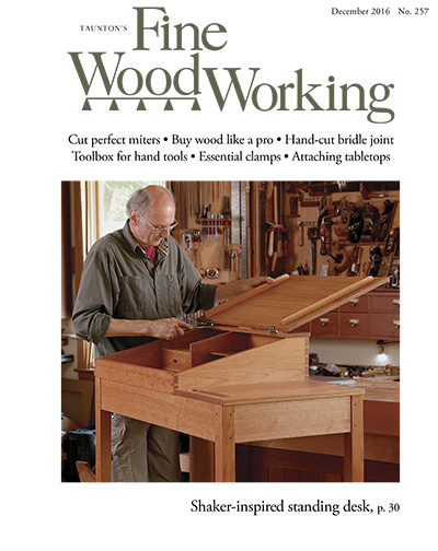 木工工艺杂志订阅美国《Fine WoodWorking》电子版高清PDF【2016年汇总7期】