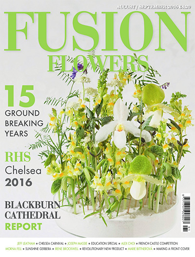 英国花艺插花杂志订阅《Fusion Flowers》电子版高清PDF【2014/2015/2016年汇总12期】