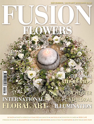 英国花艺插花杂志订阅《Fusion Flowers》电子版高清PDF【2018年汇总7期】