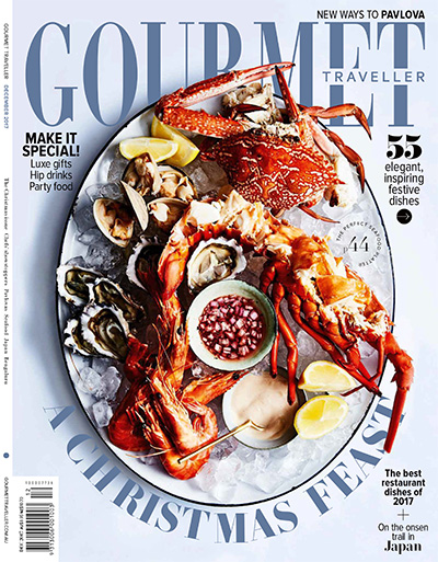 顶级美食杂志订阅电子版PDF 澳大利亚《Gourmet Traveller》【2017年汇总12期】