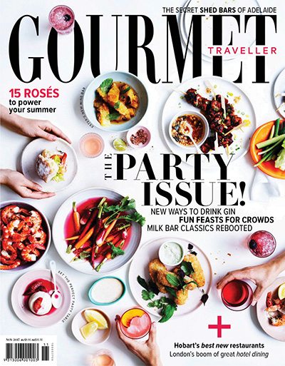 顶级美食杂志订阅电子版PDF 澳大利亚《Gourmet Traveller》【2017年汇总12期】