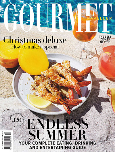 顶级美食杂志订阅电子版PDF 澳大利亚《Gourmet Traveller》【2018年汇总11期】