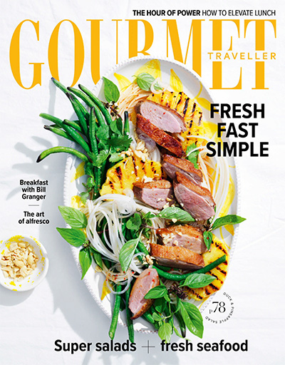 顶级美食杂志订阅电子版PDF 澳大利亚《Gourmet Traveller》【2021年汇总12期】