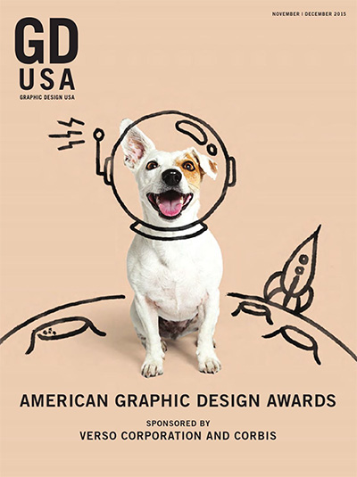 专业平面设计杂志订阅电子版PDF 美国《Graphic Design USA》【2015年汇总6期】