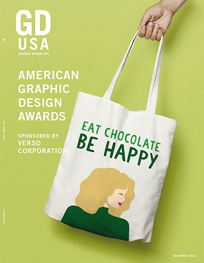 专业平面设计杂志订阅电子版PDF 美国《Graphic Design USA》【2020年汇总4期】