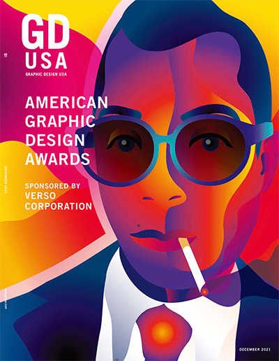 专业平面设计杂志订阅电子版PDF 美国《Graphic Design USA》【2021年汇总6期】