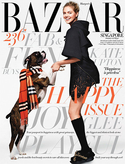 新加坡时尚芭莎杂志订阅《Harpers Bazaar》电子版PDF高清【2016年汇总12期】