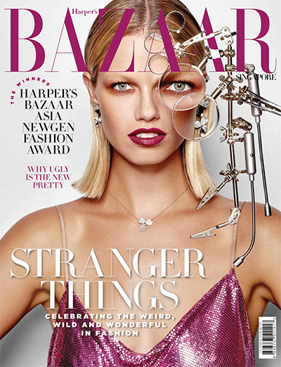 新加坡时尚芭莎杂志订阅《Harpers Bazaar》电子版PDF高清【2018年汇总12期】
