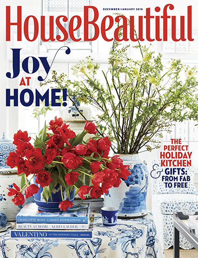 权威家居设计杂志订阅电子版PDF 美国《House Beautiful》【2017年汇总11期】