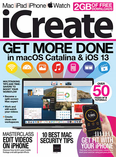 苹果产品技术杂志订阅电子版PDF 英国《iCreate》【2020年汇总13期】