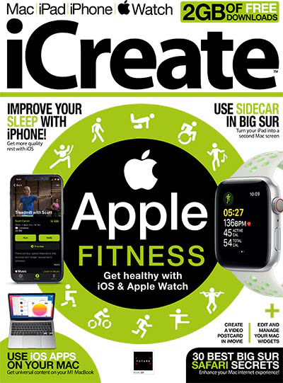 苹果产品技术杂志订阅电子版PDF 英国《iCreate》【2021年汇总13期】