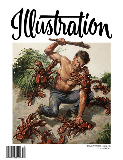 插画艺术杂志订阅电子版PDF 美国《Illustration》【2019年汇总4期】
