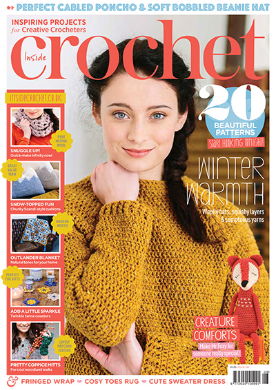钩针编织手工杂志订阅电子版PDF 英国《Inside Crochet》【2018年汇总11期】