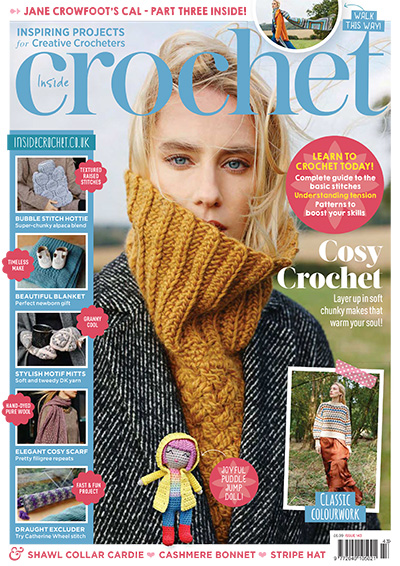 钩针编织手工杂志订阅电子版PDF 英国《Inside Crochet》【2021年汇总12期】