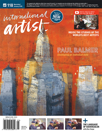 国际艺术家杂志订阅电子版PDF 美国《International Artist》【2017年汇总6期】
