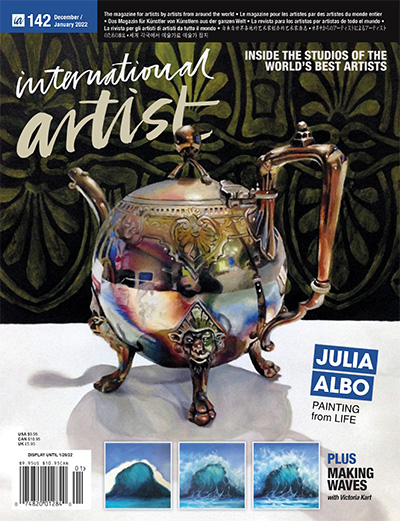 国际艺术家杂志订阅电子版PDF 美国《International Artist》【2021年汇总6期】