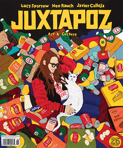 艺术展览杂志订阅电子版PDF 美国《Juxtapoz Art & Culture》【2019年汇总4期】
