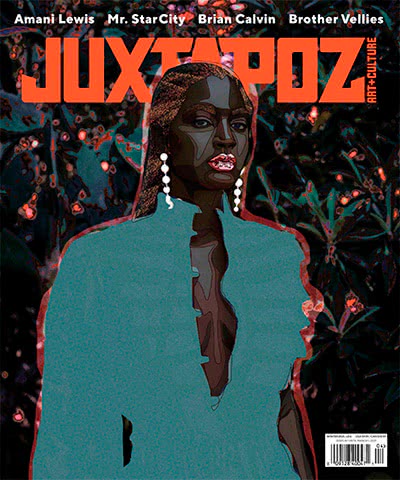 艺术展览杂志订阅电子版PDF 美国《Juxtapoz Art & Culture》【2021年汇总4期】