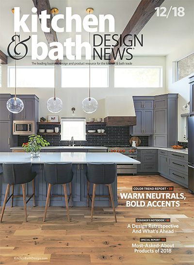 厨卫行业杂志订阅电子版PDF 英国《Kitchen & Bath Design News》【2018年汇总12期】