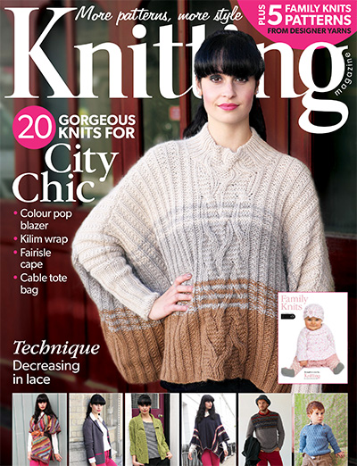 服饰编织手工杂志订阅电子版PDF 英国《knitting》【2013年汇总12期】