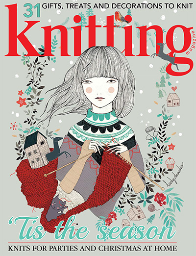 服饰编织手工杂志订阅电子版PDF 英国《knitting》【2016年汇总12期】