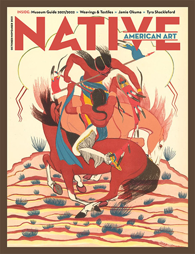 艺术行业杂志订阅电子版PDF 美国《Native American Art》【2021年汇总5期】