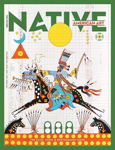 艺术行业杂志订阅电子版PDF 美国《Native American Art》【2021年汇总5期】