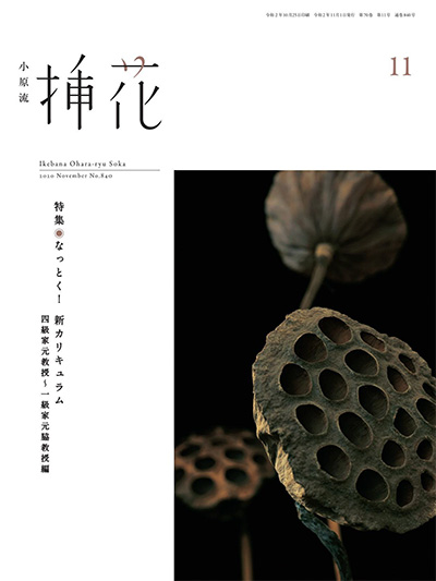 插花艺术杂志订阅电子版PDF 日本《小原流》【2020年汇总9期】