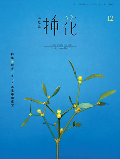 插花艺术杂志订阅电子版PDF 日本《小原流》【2021年汇总10期】