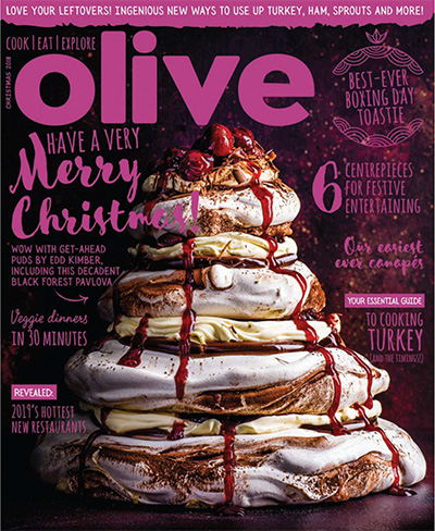 吃货美食杂志订阅电子版PDF 英国《Olive》【2018年汇总7期】