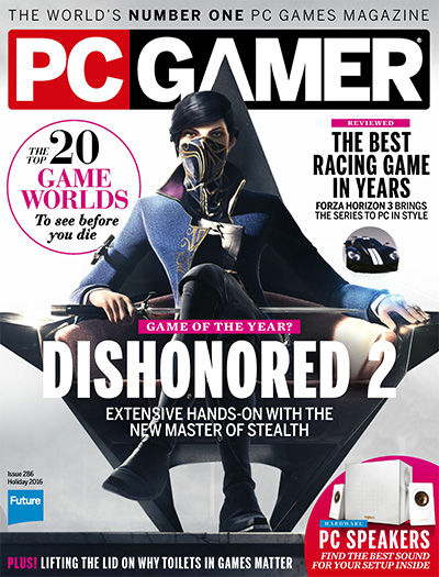 电脑游戏杂志订阅电子版PDF 美国《PC Gamer》【2016年汇总13期】