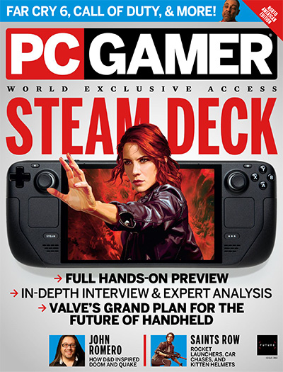 电脑游戏杂志订阅电子版PDF 美国《PC Gamer》【2021年汇总12期】