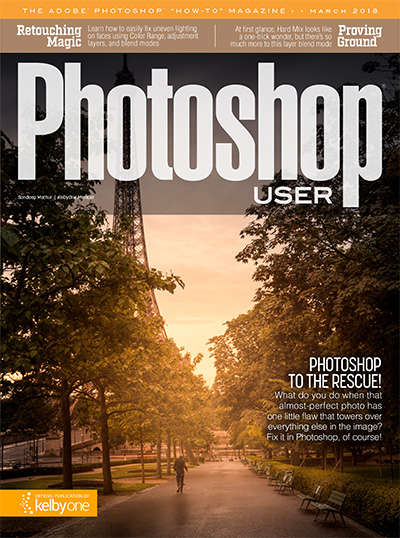 Photoshop数码技术艺术杂志订阅电子版PDF 美国《Photoshop User》【2018年汇总2期】