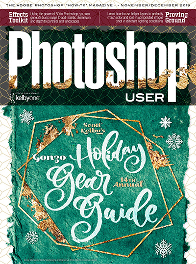 Photoshop数码技术艺术杂志订阅电子版PDF 美国《Photoshop User》【2019年汇总10期】