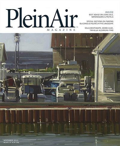 风景画艺术杂志订阅电子版PDF 美国《PleinAir》【2015年汇总6期】