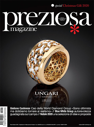 珠宝首饰时尚杂志订阅电子版PDF 意大利《Preziosa magazine》【2020年汇总5期】