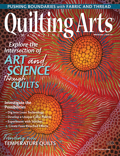 绗缝艺术手工艺杂志订阅电子版PDF 美国《Quilting Arts》【2021年汇总5期】