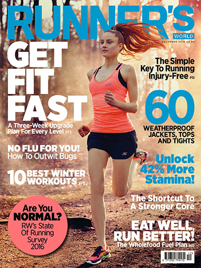 跑步运动杂志订阅电子版PDF 英国《Runners World》【2016年汇总12期】
