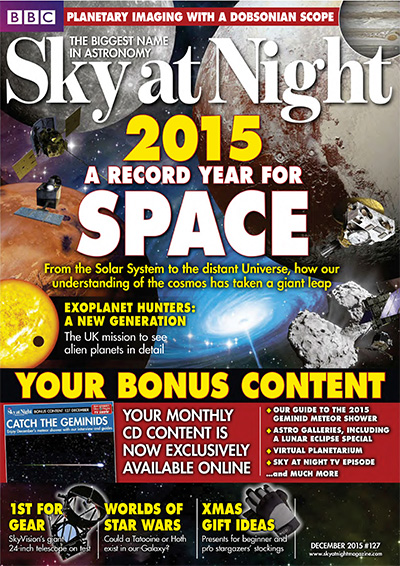 权威天文学杂志订阅电子版PDF 英国《BBC Sky at Night》【2015年汇总11期】