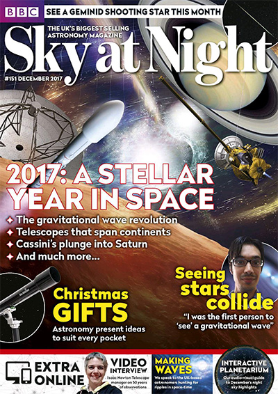 权威天文学杂志订阅电子版PDF 英国《BBC Sky at Night》【2017年汇总12期】