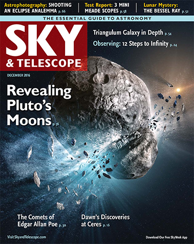 天文学杂志订阅电子版PDF 美国《Sky & Telescope》【2016年汇总11期】