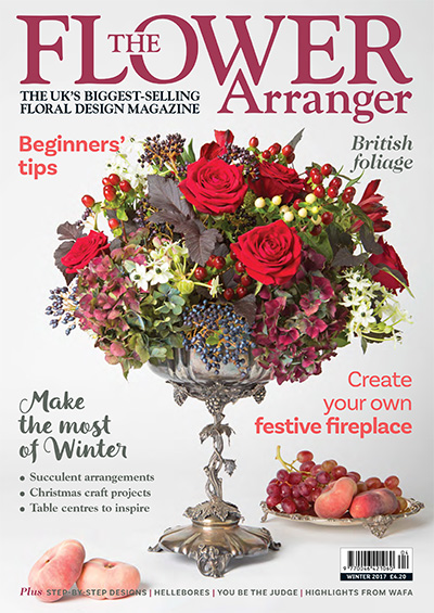 插花手工杂志订阅电子版PDF 英国《The Flower Arranger》【2017年汇总4期】